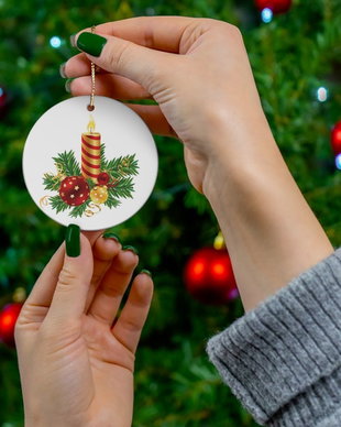 Ornament ceramica personalizat