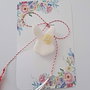 Brosa martisor iepuras cu piatra Preciosa