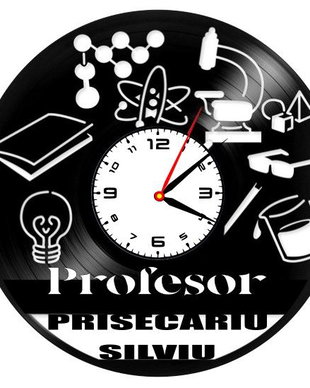 PROFESOR-ceas de perete ( personalizabil)