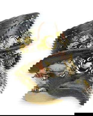 Doctorul Ciuma-statueta STEAMPUNK