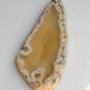 Pandantiv piatra felie agat (F34)