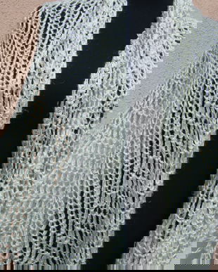 Esarfa crosetata manual