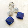 Cercei Vintage Lapis lazuli