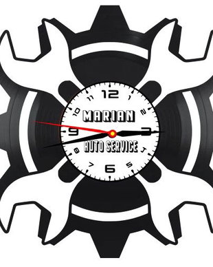 SERVICE AUTO-ceas de perete (personalizabil)