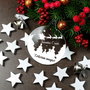 Glob din plexiglas personalizat cu nume - Craciun magic