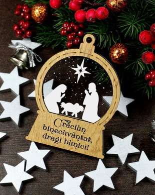 Glob personalizat Nasterea Domnului