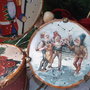 Decoratiune in forma de toba, pentru pomul de Craciun