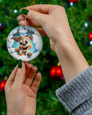 Ornament ceramica personalizat