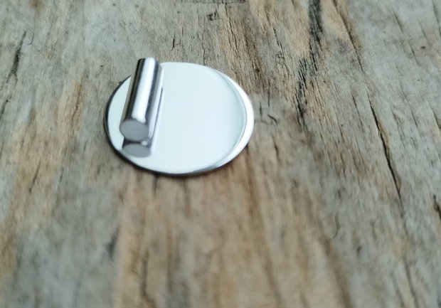 Baza pandantiv, argint 925 rodiat, 18 mm