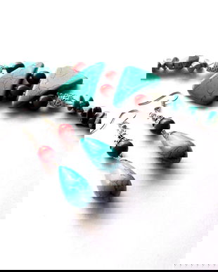 set coral si turcoaz 43782