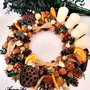 Aranjament de Craciun cu lumanari Coronita de Advent