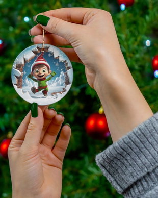 Ornament ceramica personalizat