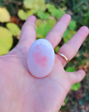 Inel Opal roz si Argint 925 - IN1266.1 - Inel roz reglabil, inel pietre semipretioase, cadou romantic, inel logodna, inel mireasa, bijuterii opal, inel cadou, bijuterii cadou, inel supradimensionat, cristaloterapie, cristale vindecatoare