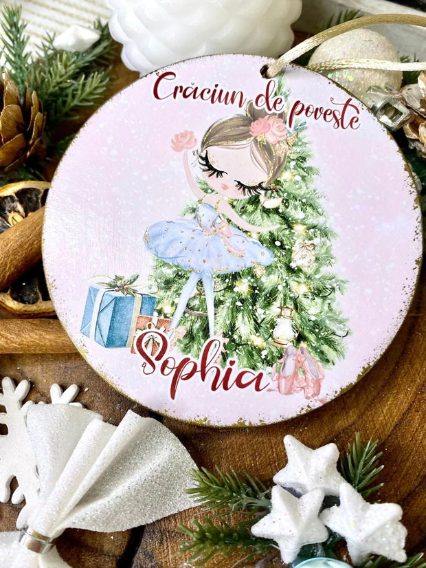 Ornament Craciun Personalizat - Sweet Ballerina