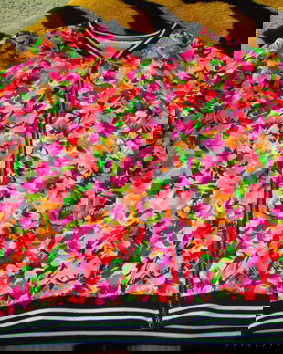 bluza colorata cu fermoar XL/L