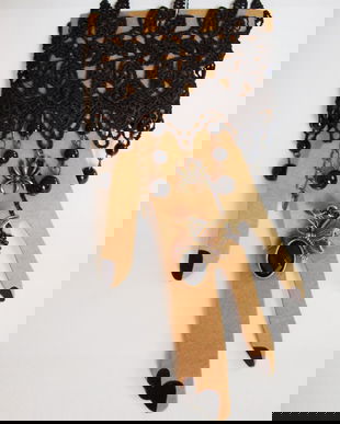 Bratara din dantela si inel