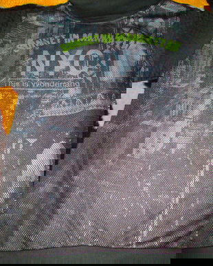 bluza neagra interesanta 158/164