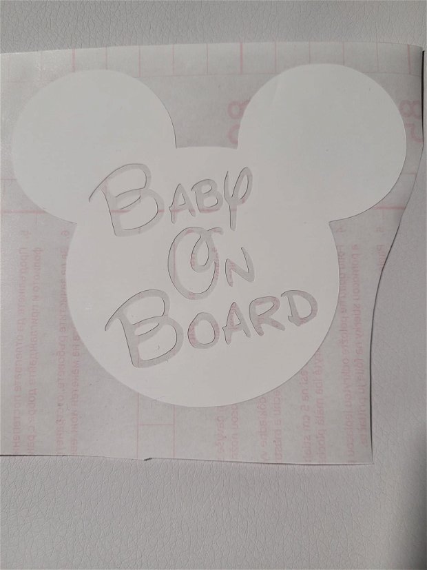 Set 2 stickere Baby on Board