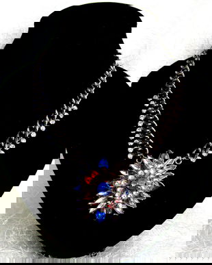 Colier pandantiv cu strassuri