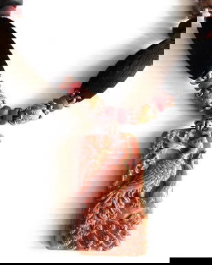 Colier cu malachit rosu, unicat