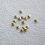 Margele vermeil 2x1,5 mm, 10 buc (F35-9)