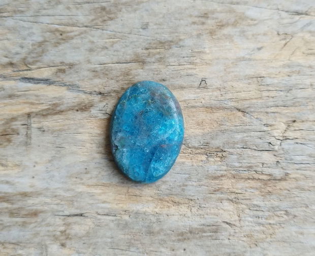 Cabochon apatit, 29x20x6 mm