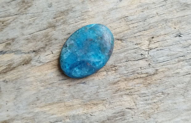 Cabochon apatit, 29x20x6 mm