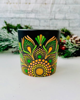 Cana pictata "Orange & Green"
