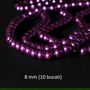 Perle de sticla, 8 mm, 10 buc, MPS-29