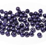Perle din sticla, 3 mm, mov