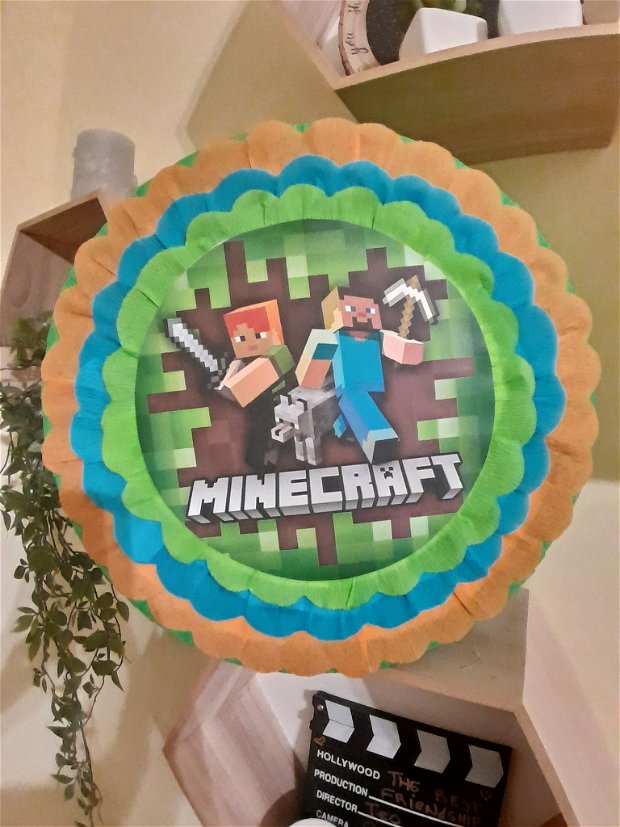 Piñata piniata party Minecraft