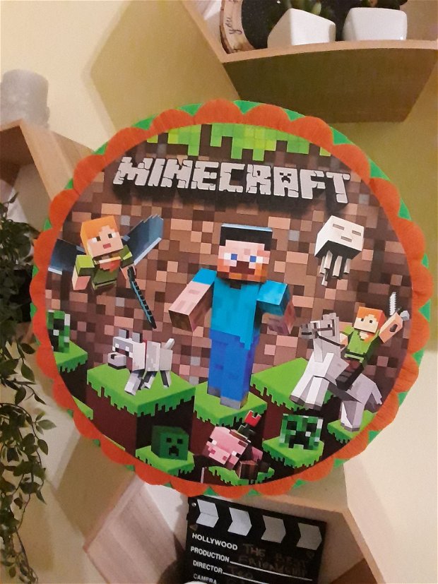 Piñata piniata party Minecraft