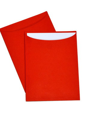 Plicuri dimensiune 18.5×13.5 cm pentru invitatii, culoare rosie