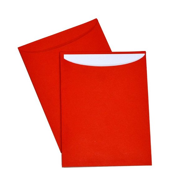 Plicuri dimensiune 18.5×13.5 cm pentru invitatii, culoare rosie