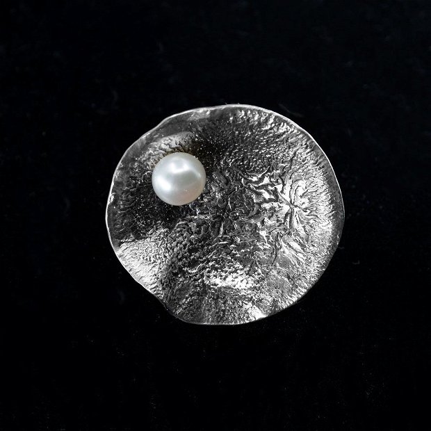 Inel Argint 925 și Perlă de cultură