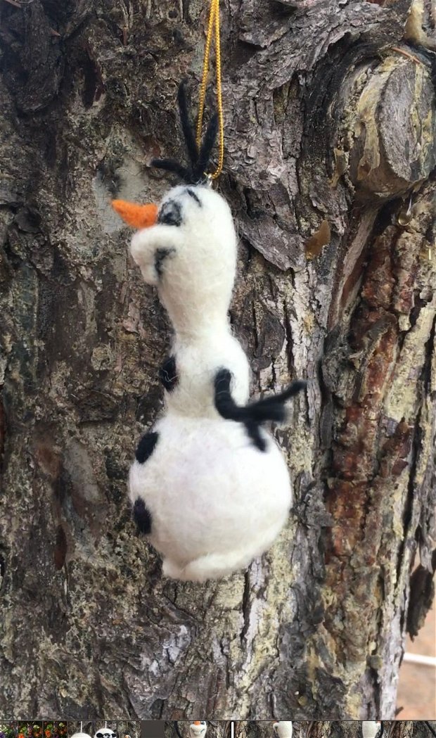 Decoratiune de Craciun- Olaf- omul de zapada din Frozen