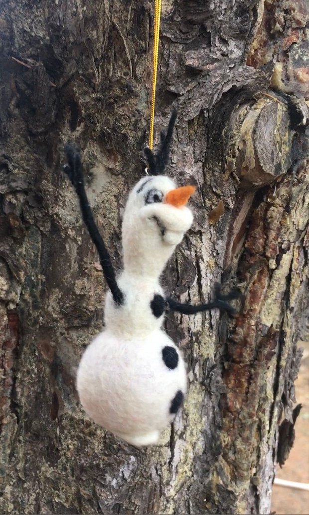 Decoratiune de Craciun- Olaf- omul de zapada din Frozen