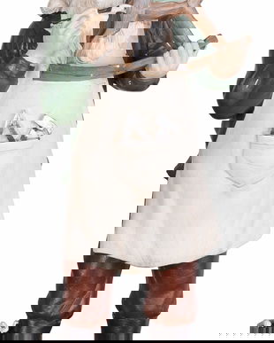 Statueta din rasini cu Mos Craciun