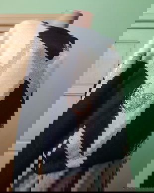 Pulover nou, stil '80