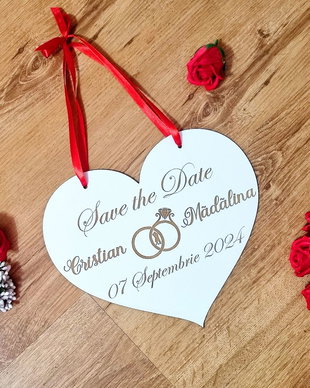 Placheta Inima - Save the Date