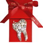 Brosa dințisor,  Brosa dinte handmade Lovely 4 U,