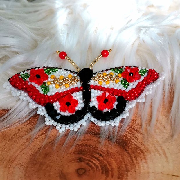 Broșă - Fluturele Românesc