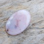 Cabochon opal roz, 38x25x4.5 mm