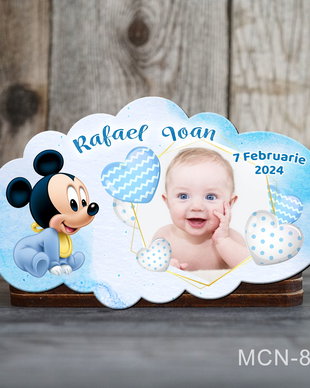 Marturii personalizate botez - Marturii magnetice - Mickey Mouse