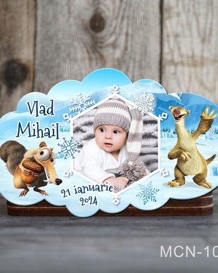 Marturii botez personalizate - Marturii magnetice - Ice Age