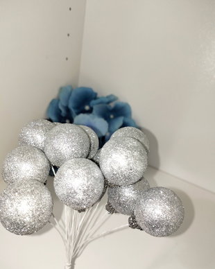 Set sfere tort craciun/ decorațiuni tort