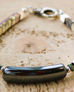 Bratara unisex/bratara din hematit/talisman