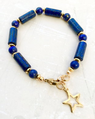 Bratara lapis lazuli