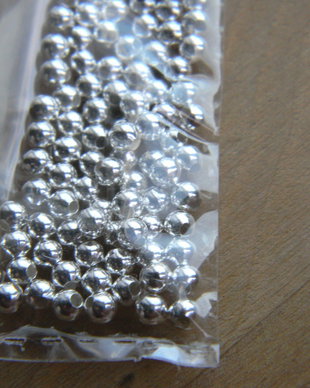 Margele argint 3,3 mm/10buc. (F36-7)