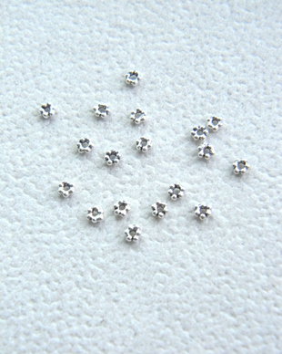 Margele argint 2,3 mm (10 buc.) (F36-13)
